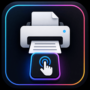 Original-Icon von Press to Print